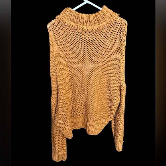 FREE PEOPLE My Only Sunshine Sweater Large - Picture 2 of 8